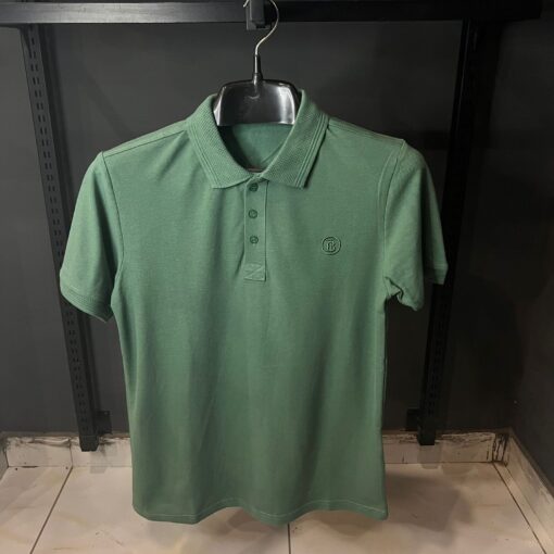 BURBERRY GREEN POLO