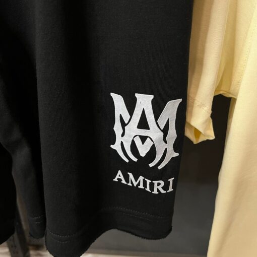 AMIRI MA Logo Cotton Graphic Short Set - Image 3