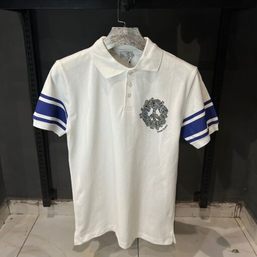 DIOR WHITE POLO BLUE ARMS