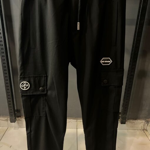 OFF WHITE BLACK TROUSER - Image 2