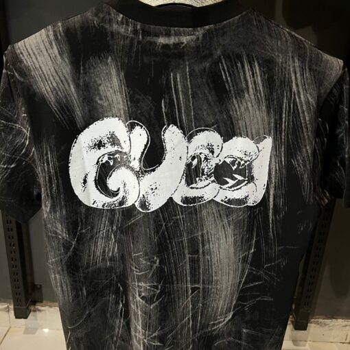 GG BLACK TSHIRT TEXTURE PRINT - Image 3