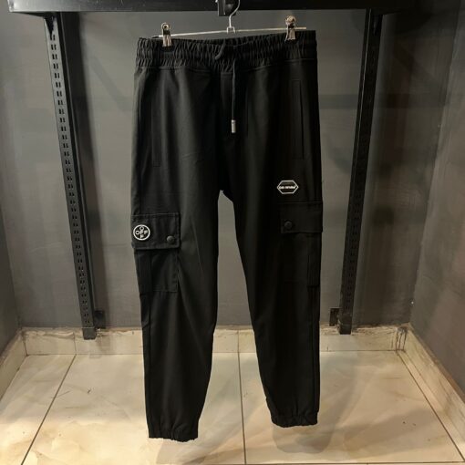 OFF WHITE BLACK TROUSER