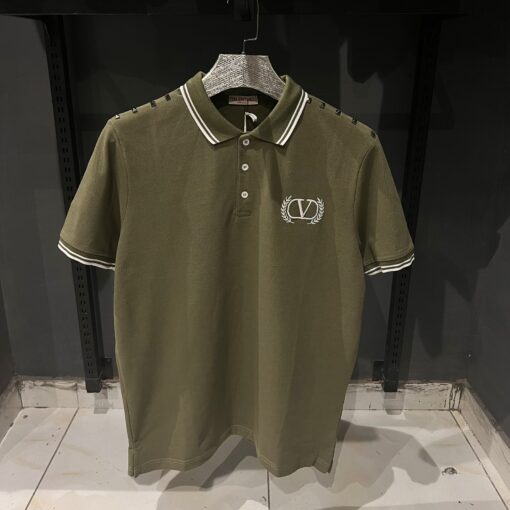 VALENTINO OLIVE COLOUR POLO