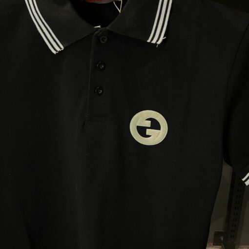 GG logo-appliqué polo shirt - Image 2