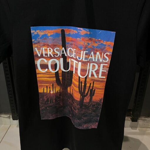 VERSACE JEANS COUTURE  T-SHIRT LOGO PRINT - Image 2