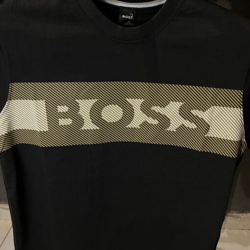 BOSS logo-print cotton T-shirt - Image 2