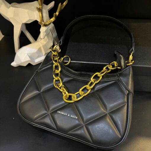 Sleek Charles Keith Alcott Quilted Bag - Image 2