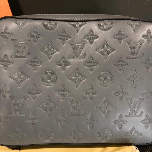 Real Leather Louis Vuitton Duo Bag Grey Color From Suplook - Image 2