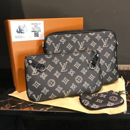 Louis Vuitton triple messenger bag - Image 4