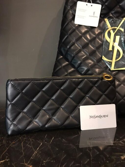 YSL ICARE MAXI SHOPPING BAG IN QUILTED LAMBSKIN - Image 2