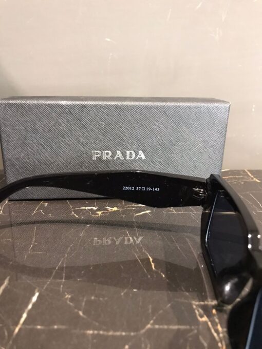 Trendy Black Prada Sunglasses - Image 2