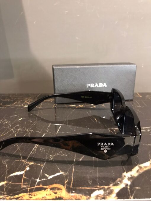 Trendy Black Prada Sunglasses - Image 3