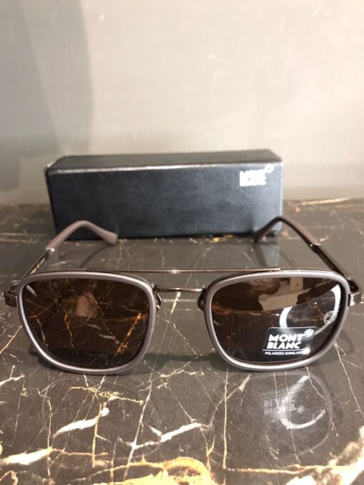 Mont Blanc Brown Sunglasses