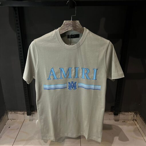 Amiri Core logo-print Gray T-shirt