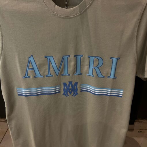 Amiri Core logo-print Gray T-shirt - Image 2