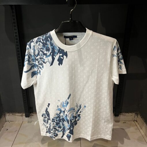 Louis Vuitton Tapestry Monogram White T-Shirt