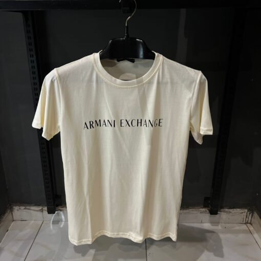 ARMANI BAR PRINTS TEE