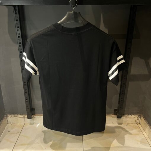 Black dior slub jersey 47 cotton tee - Image 2