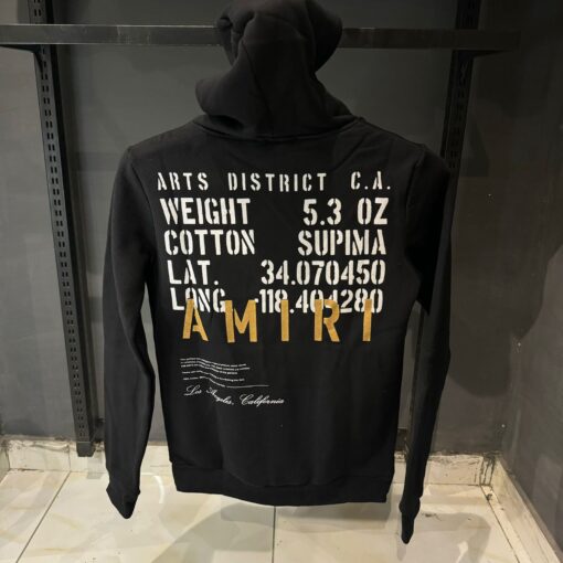 Amiri military specs Hoodie black - Image 3