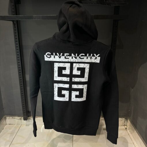 Givenchy Archetype Black Hoodie - Image 2