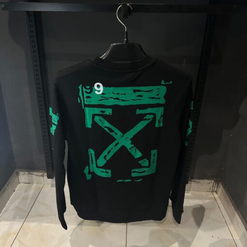 OffWhite X Kaws Sweatshirt Back - Image 2