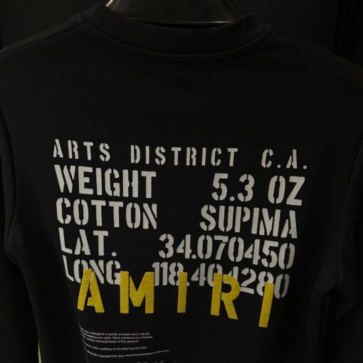 Amiri military specs Sweatshirt black - Image 2