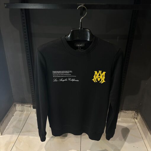 Amiri military specs Sweatshirt black