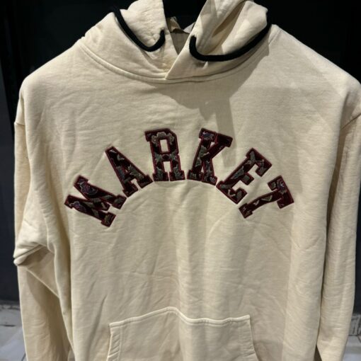 MARKET logo print drawstring hoodie (ORIGINAL)