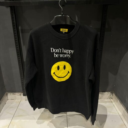 Markete Crazy Vintage 80s Smiley Face Crewneck (ORIGINAL)