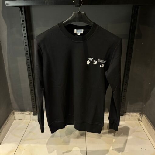 Off white Black Arrows Embroidered Sweatshirt