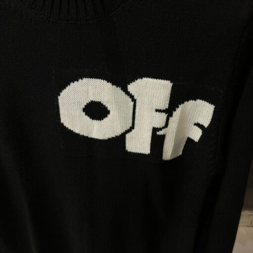 Off White Shared Logo Sweater - Image 5