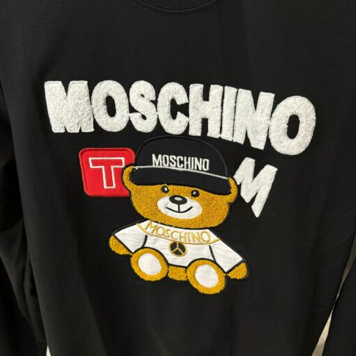 Moschino Teddy Bear Carhartt Black Sweatshirt - Image 2