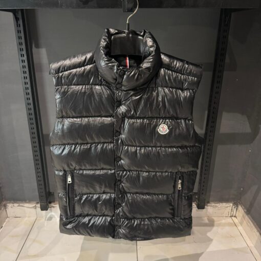 Moncler Black Moncler Tibb Down Vest