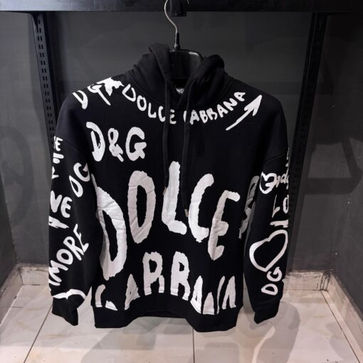 Dolce & Gabbana Logo Lettered Hoodie