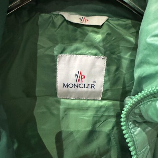 Moncler Maya Puffer green sleeveless Jacket - Image 3