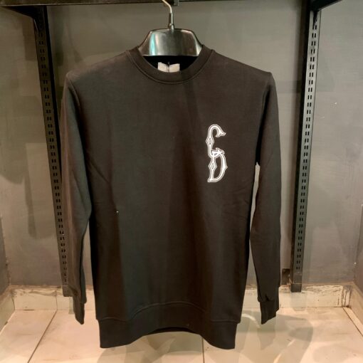 Dior Black Sweatshirt with Front Logo