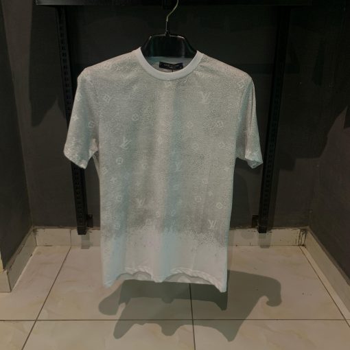 LV Monogram Gradient White Tshirt