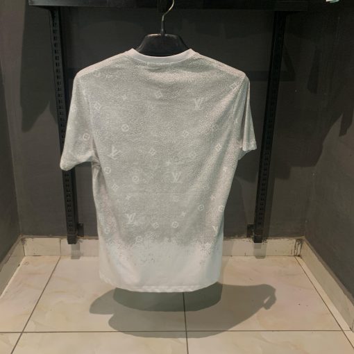 LV Monogram Gradient White Tshirt - Image 2