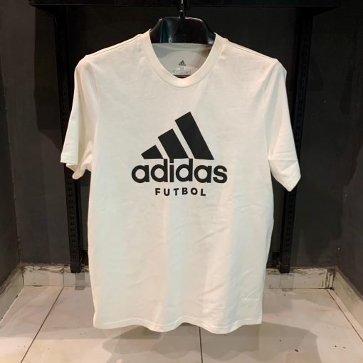 Adidas Futbol Logo OffWhite Tshirt