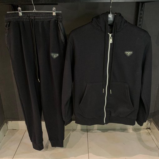 Prada Black Track Suit