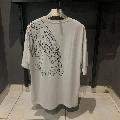 Kenzo Grey Tiger Classic Tshirt - Image 2