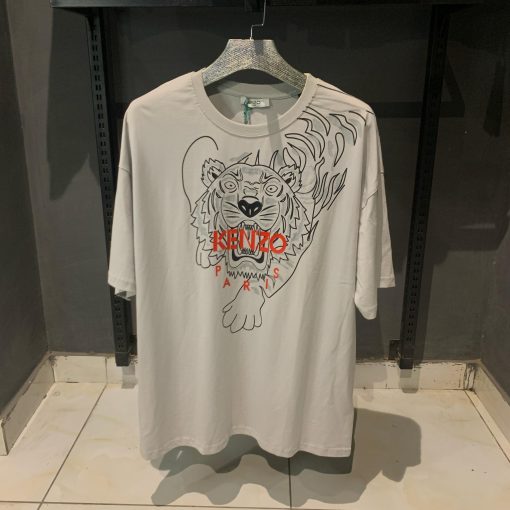 Kenzo Grey Tiger Classic Tshirt