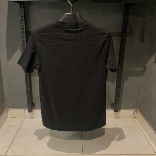 Burberry Black TShirt with Horse Pattern - Image 2