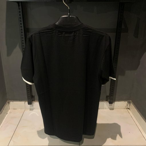 Prada Black Tshirt White logo - Image 2