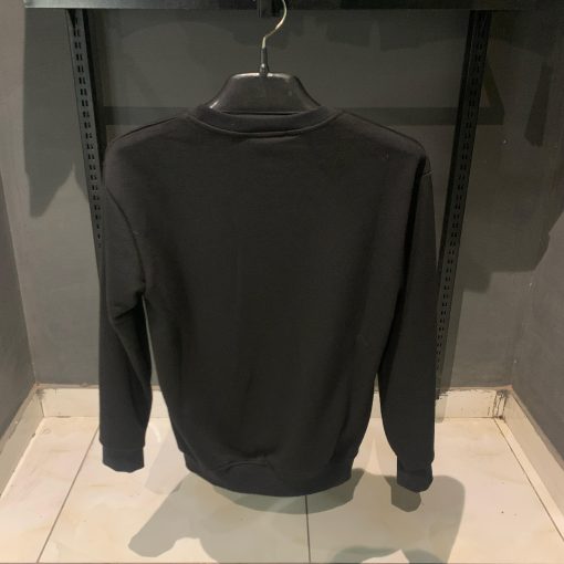 Emporio Armani Black Sweatshirt Golden Letters - Image 2