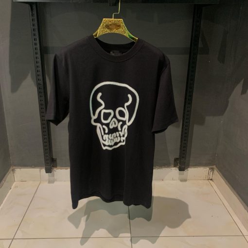 Givenchy Black Front Skull Tshirt