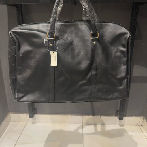 LV Black Travel Luggage Bag