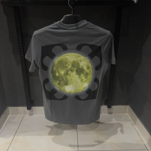 OffWhite Grey Super Moon Tshirt