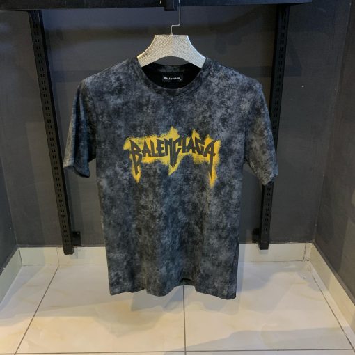 Balenciaga Grey Faded TShirt