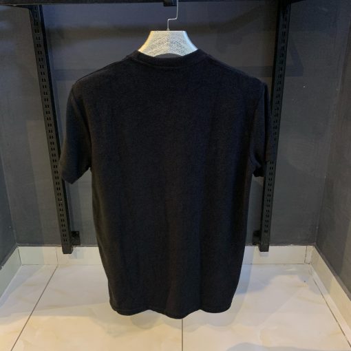 Prada Black Waffle Knit Oversized TShirt - Image 2